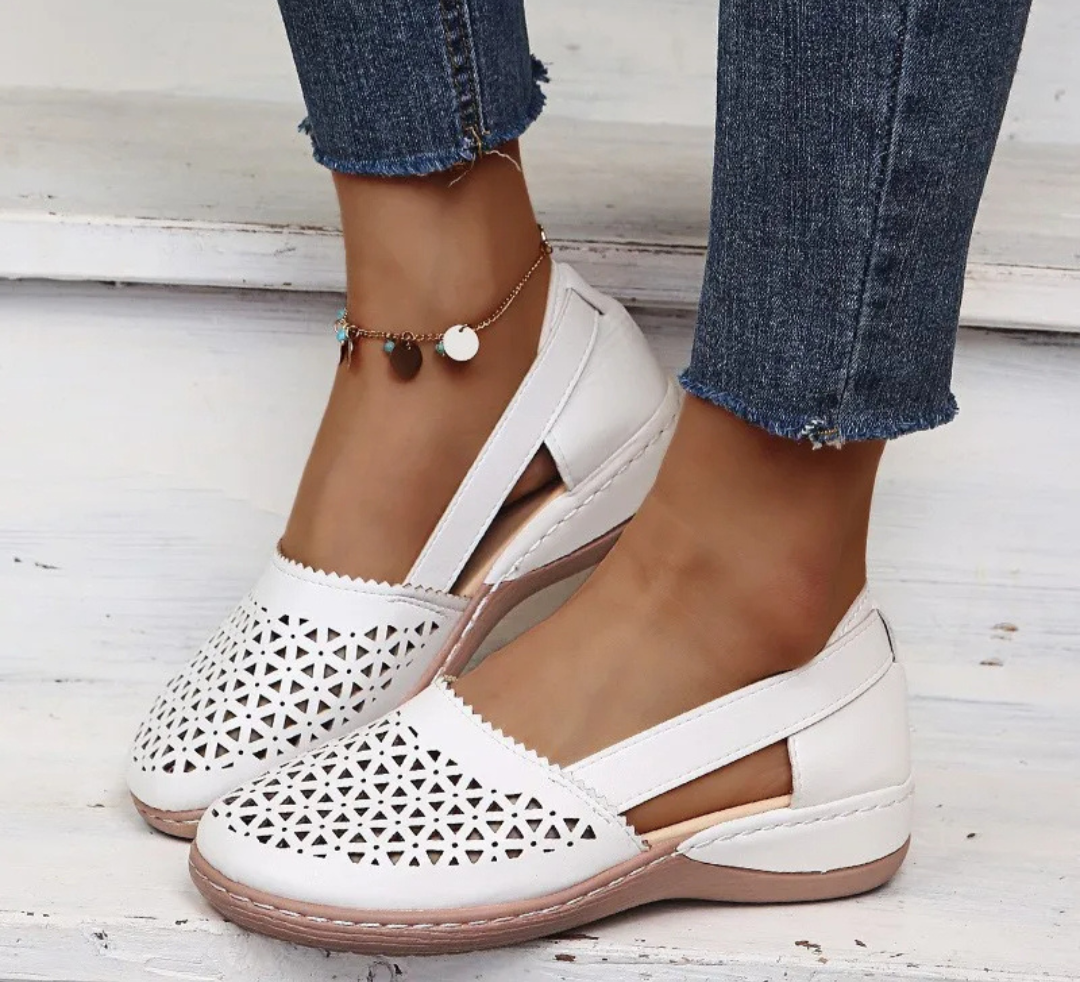 Lena | Breathable Comfort Slip-On Flats