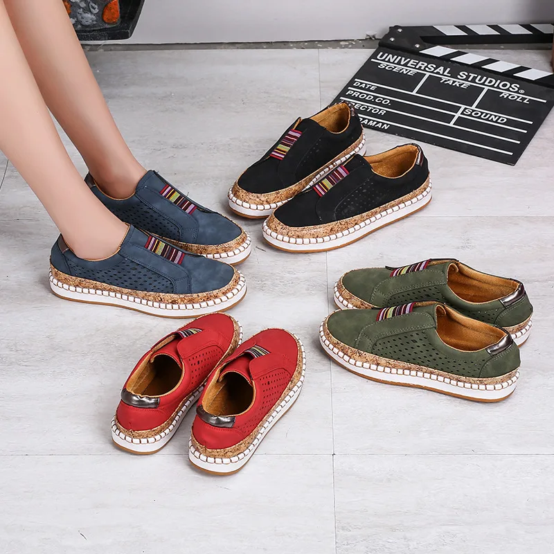 Paula | Stretch Band Casual Loafers