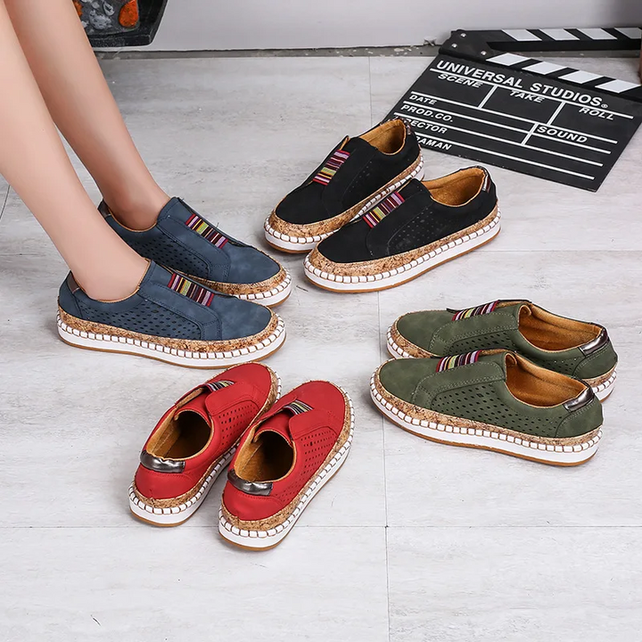 Paula | Stretch Band Casual Loafers