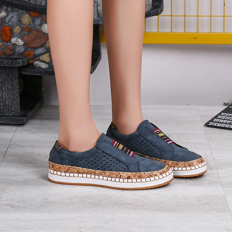 Paula | Stretch Band Casual Loafers