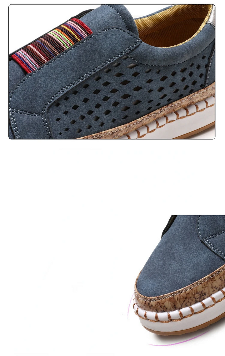 Paula | Stretch Band Casual Loafers
