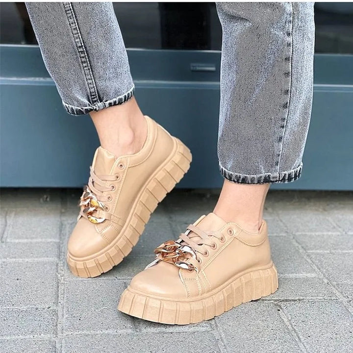 Zara | Chunky Sole Statement Sneakers