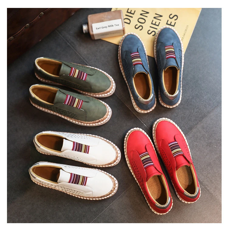 Paula | Stretch Band Casual Loafers