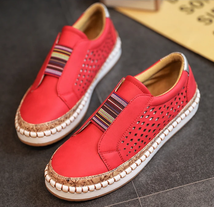 Paula | Stretch Band Casual Loafers