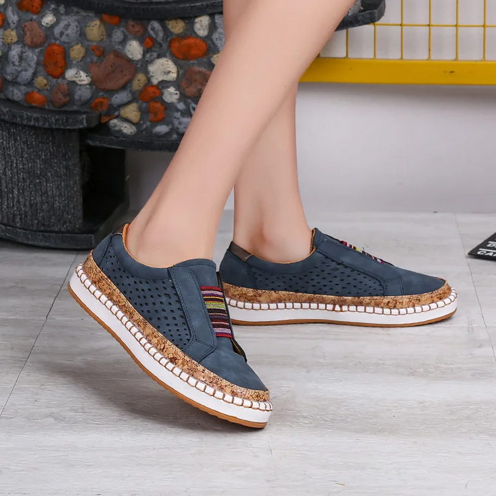 Paula | Stretch Band Casual Loafers