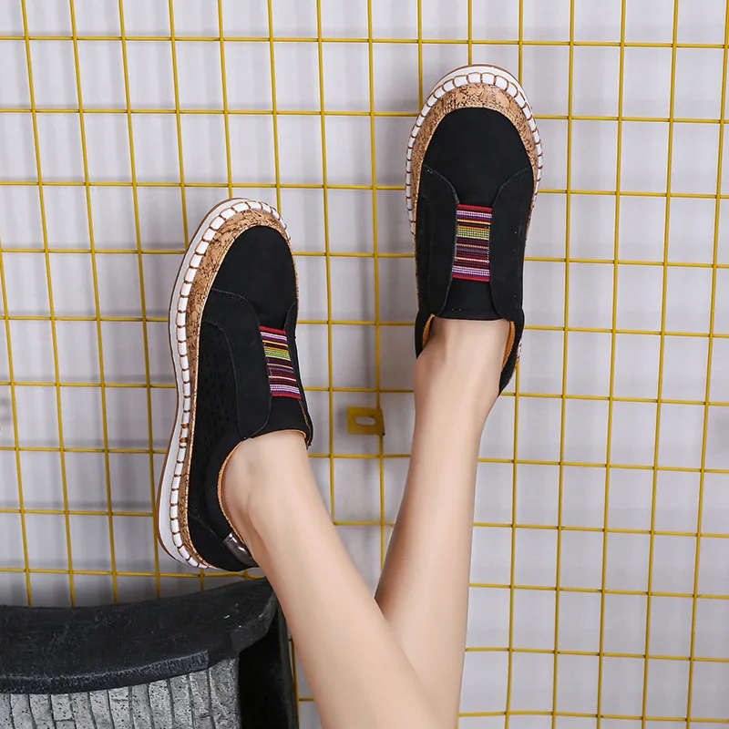 Paula | Stretch Band Casual Loafers