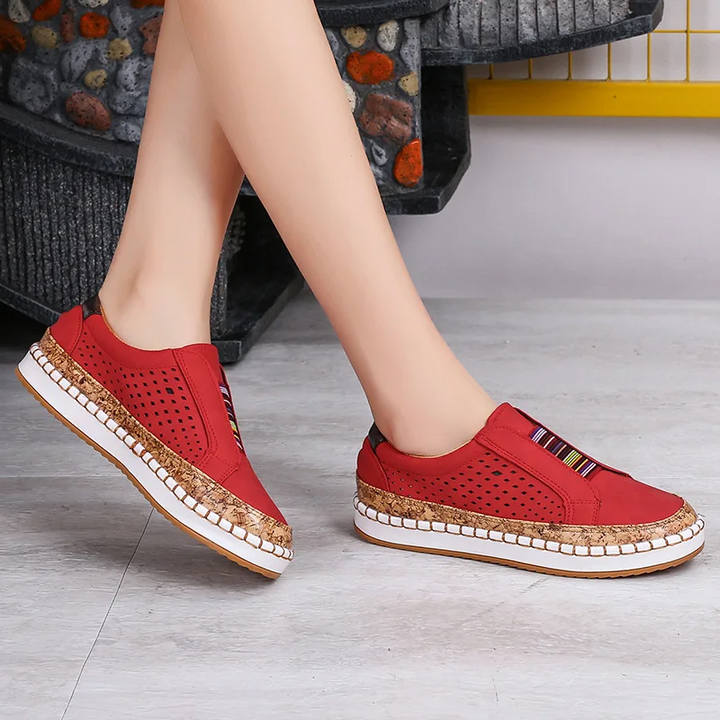 Paula | Stretch Band Casual Loafers