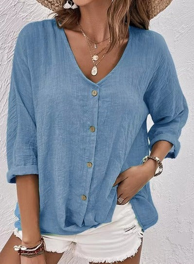 Coralyn - Coastal Breeze Blouse