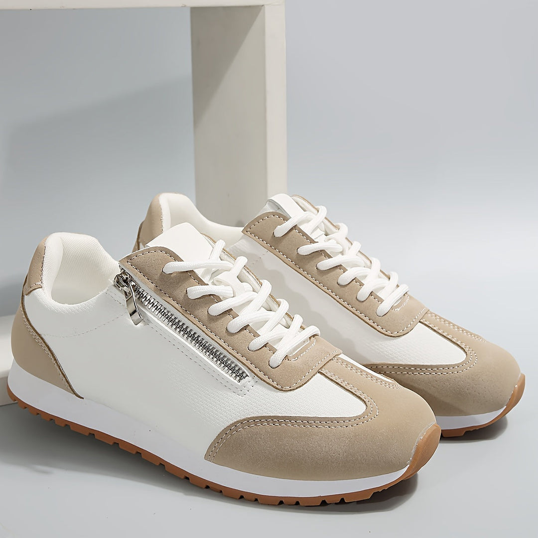 Clara | Everyday Lace-Up Comfort Sneakers