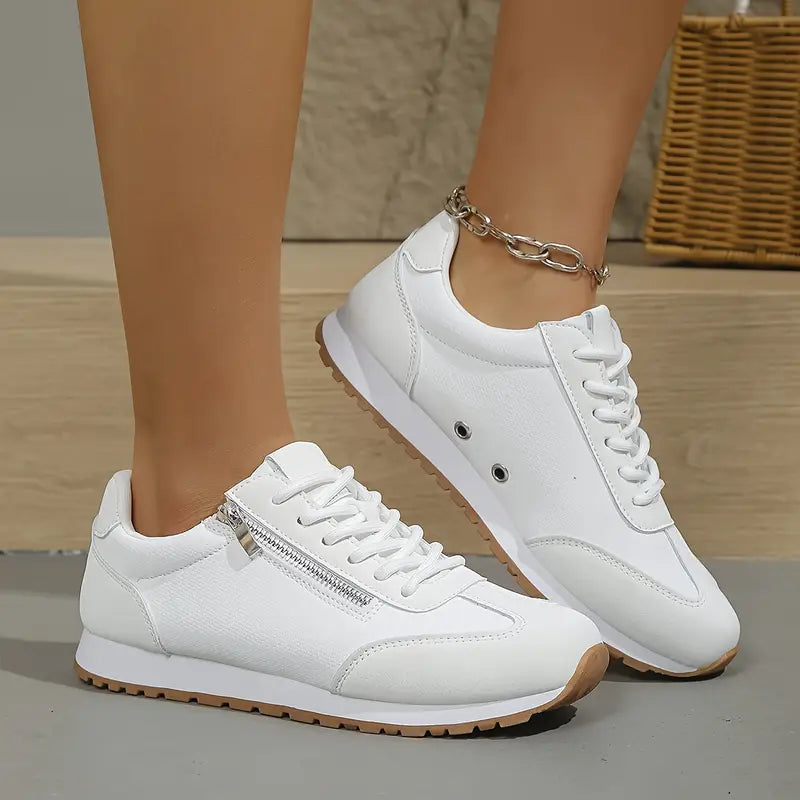 Clara | Everyday Lace-Up Comfort Sneakers