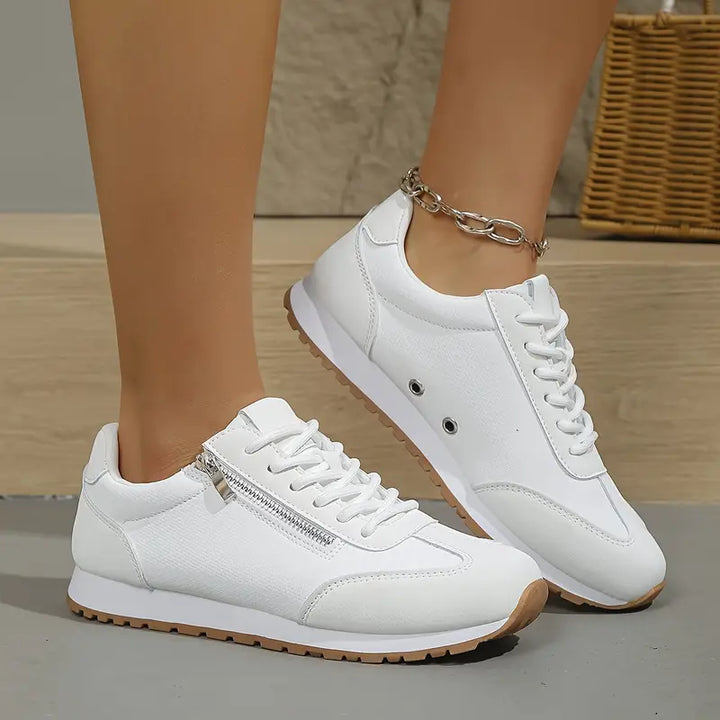 Clara | Everyday Lace-Up Comfort Sneakers