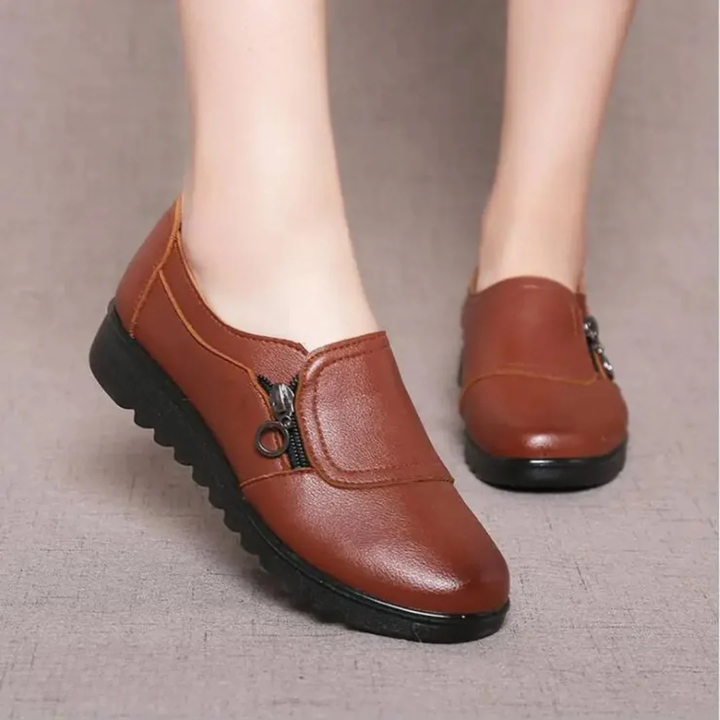 Theresa | Zip-Up Everyday Comfort Loafers