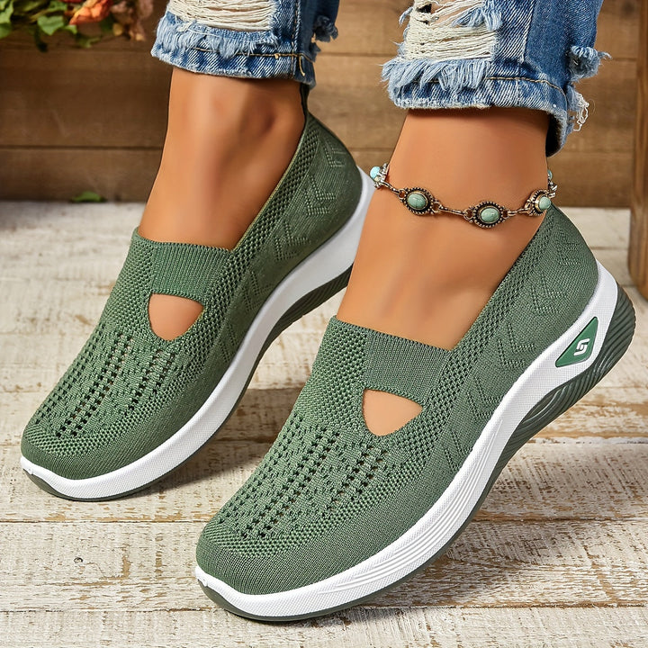 Marilyn | Cushioned Knit Loafers