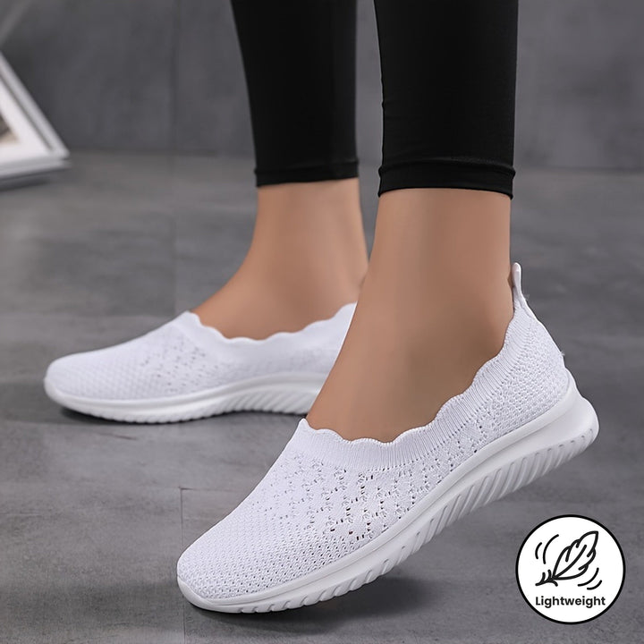 Ella | Lightweight Slip-On Knit Sneakers
