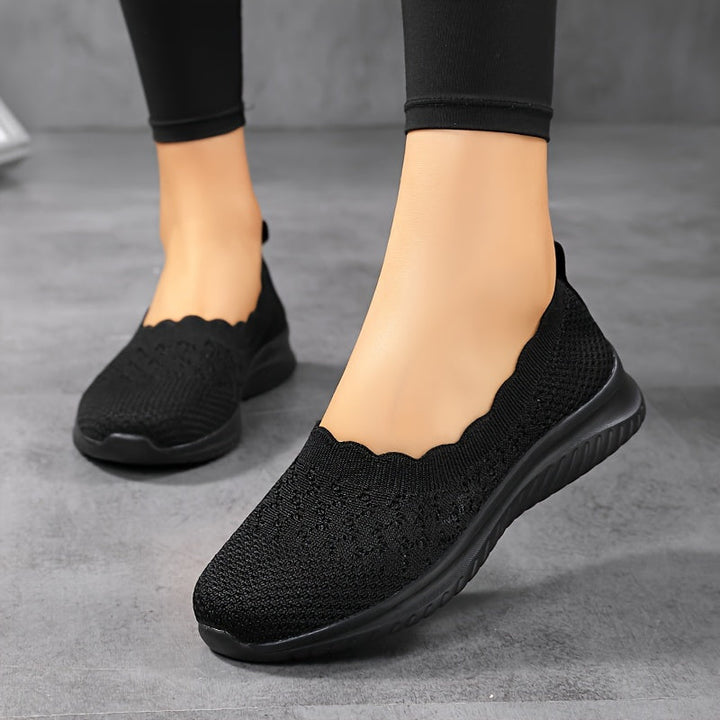 Ella | Lightweight Slip-On Knit Sneakers