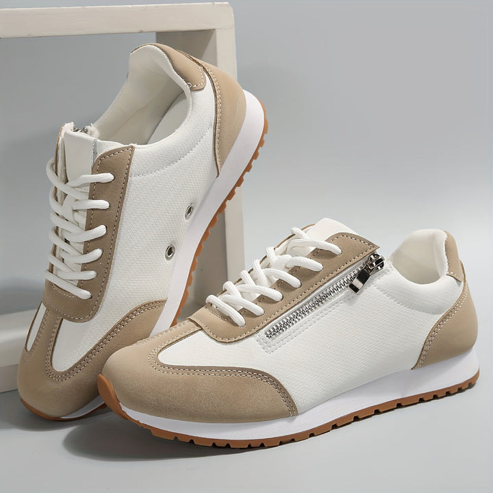 Clara | Everyday Lace-Up Comfort Sneakers
