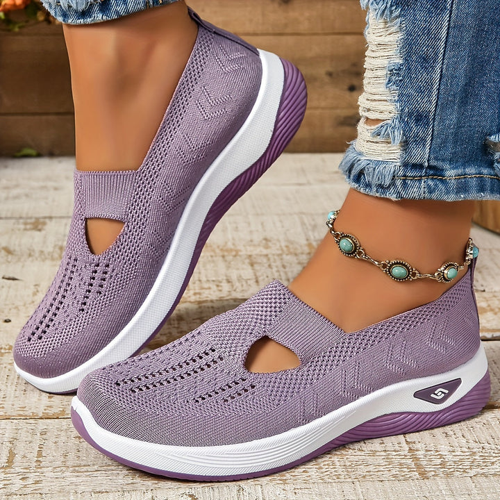Marilyn | Cushioned Knit Loafers