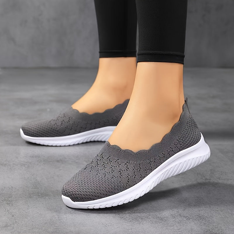 Ella | Lightweight Slip-On Knit Sneakers