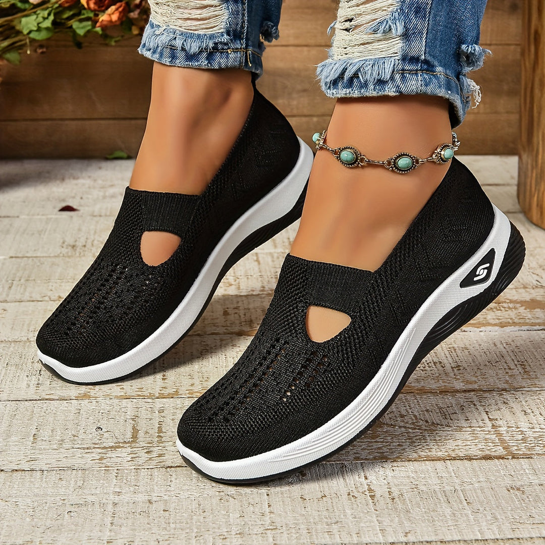 Marilyn | Cushioned Knit Loafers