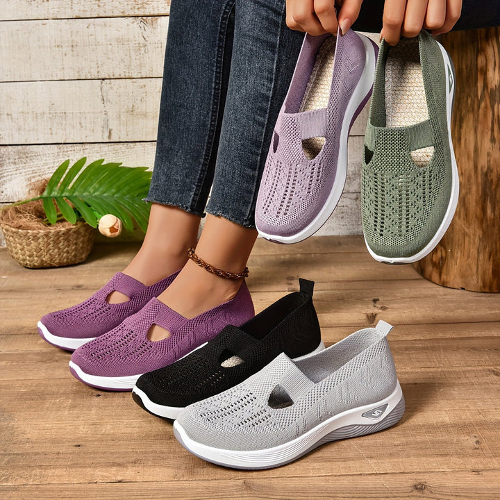Marilyn | Cushioned Knit Loafers