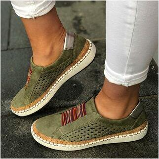 Paula | Stretch Band Casual Loafers