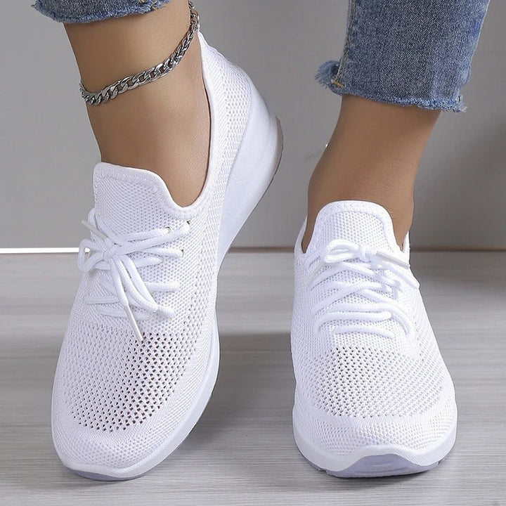 Evelyn | Breathable Platform Walking Sneakers