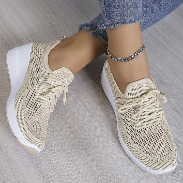 Evelyn | Breathable Platform Walking Sneakers