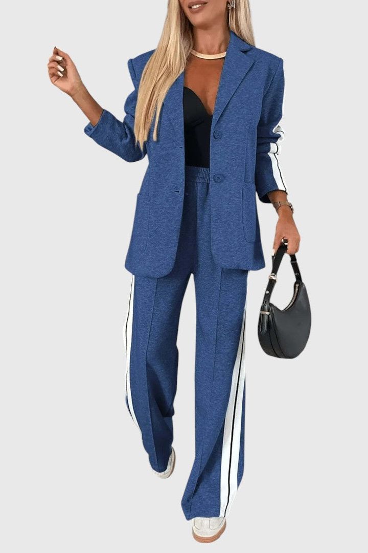 Maya | Striped Lounge Set