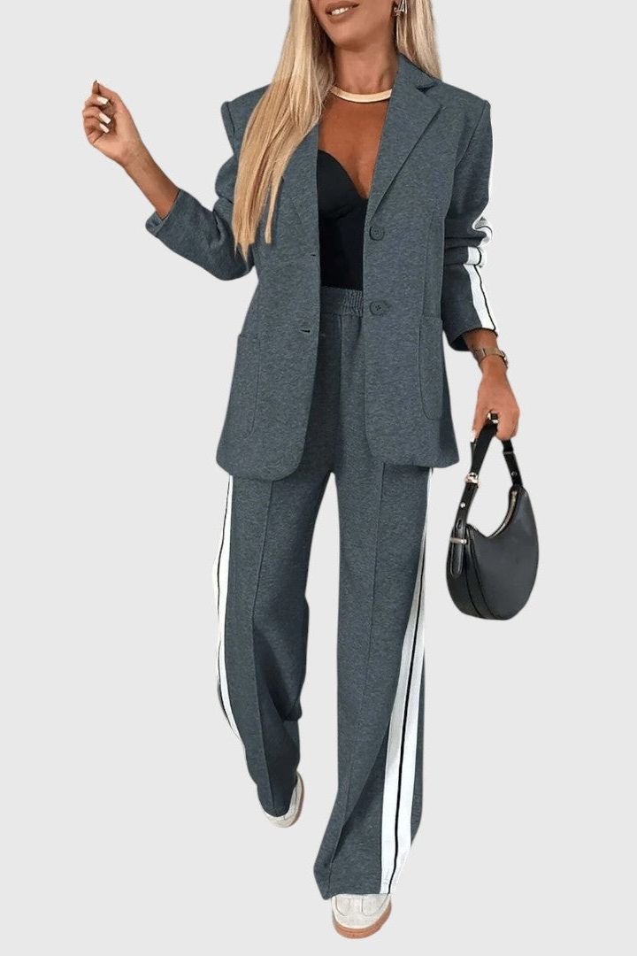 Maya | Striped Lounge Set