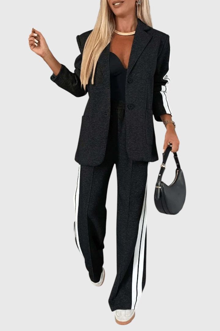 Maya | Striped Lounge Set