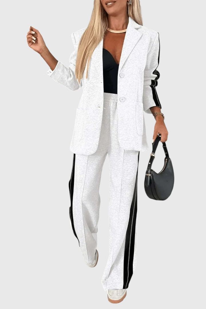 Maya | Striped Lounge Set