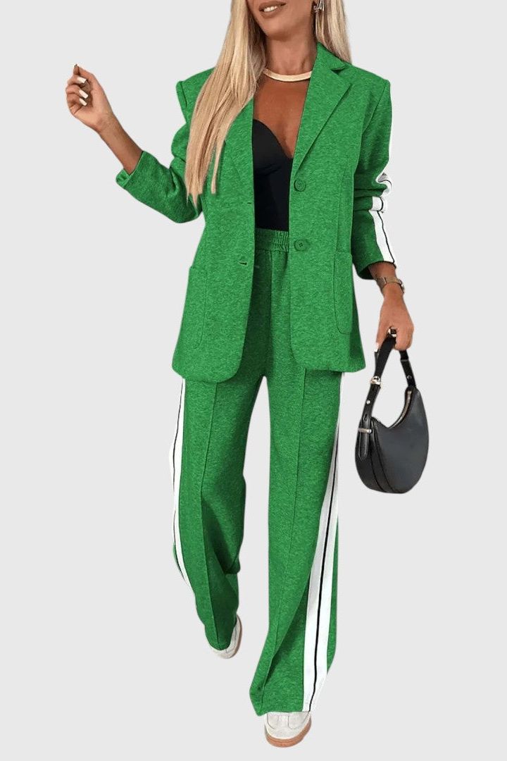 Maya | Striped Lounge Set
