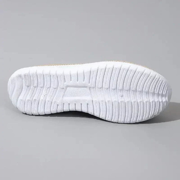 Clara | Knit Comfort Chain Slip-On Sneakers