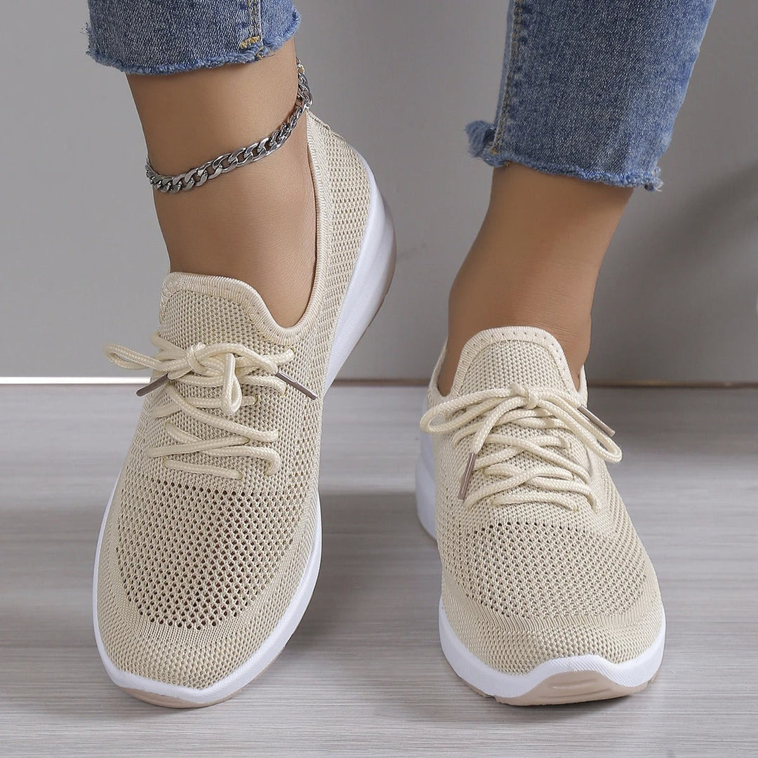 Evelyn | Breathable Platform Walking Sneakers